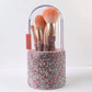 Light Luxury Diamond-embedded Makeup Brush Set 8 High-end Makeup Brushes Suit