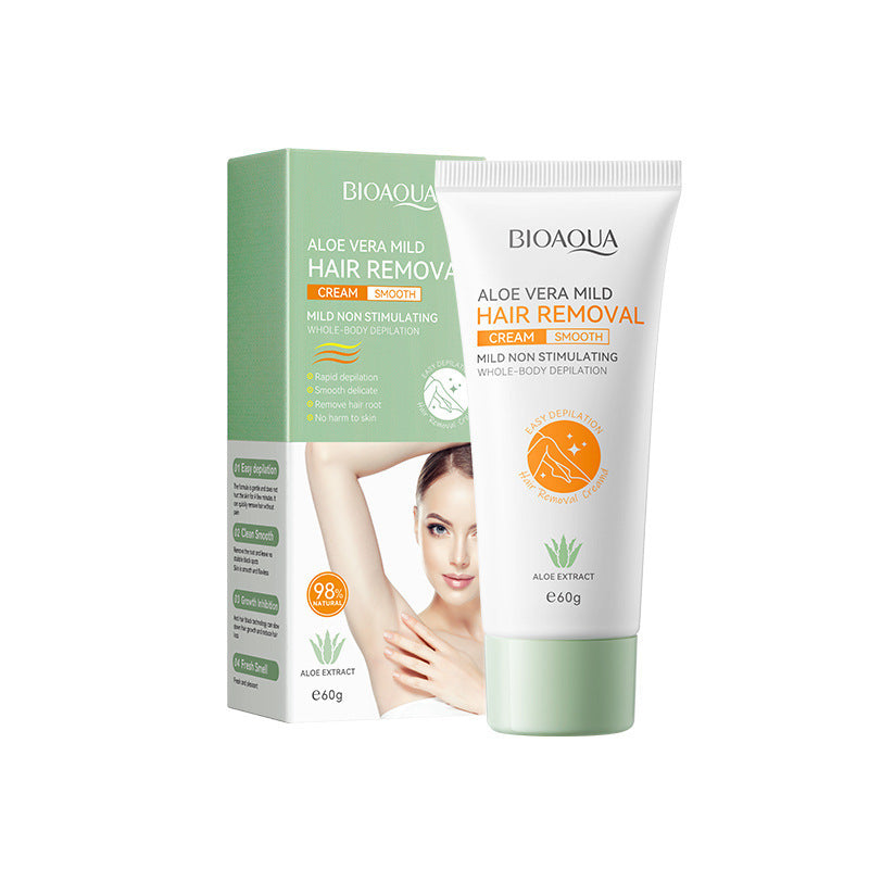 Aloe Vera Mild Depilatory Cream Non-irritating Fast Hair Removal